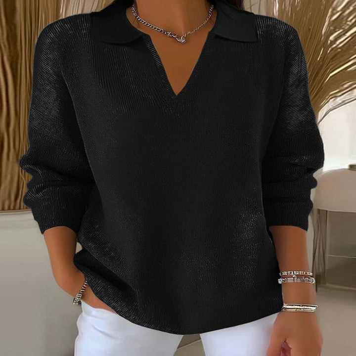 Nadia | Maglia Elegante con Colletto Morbido