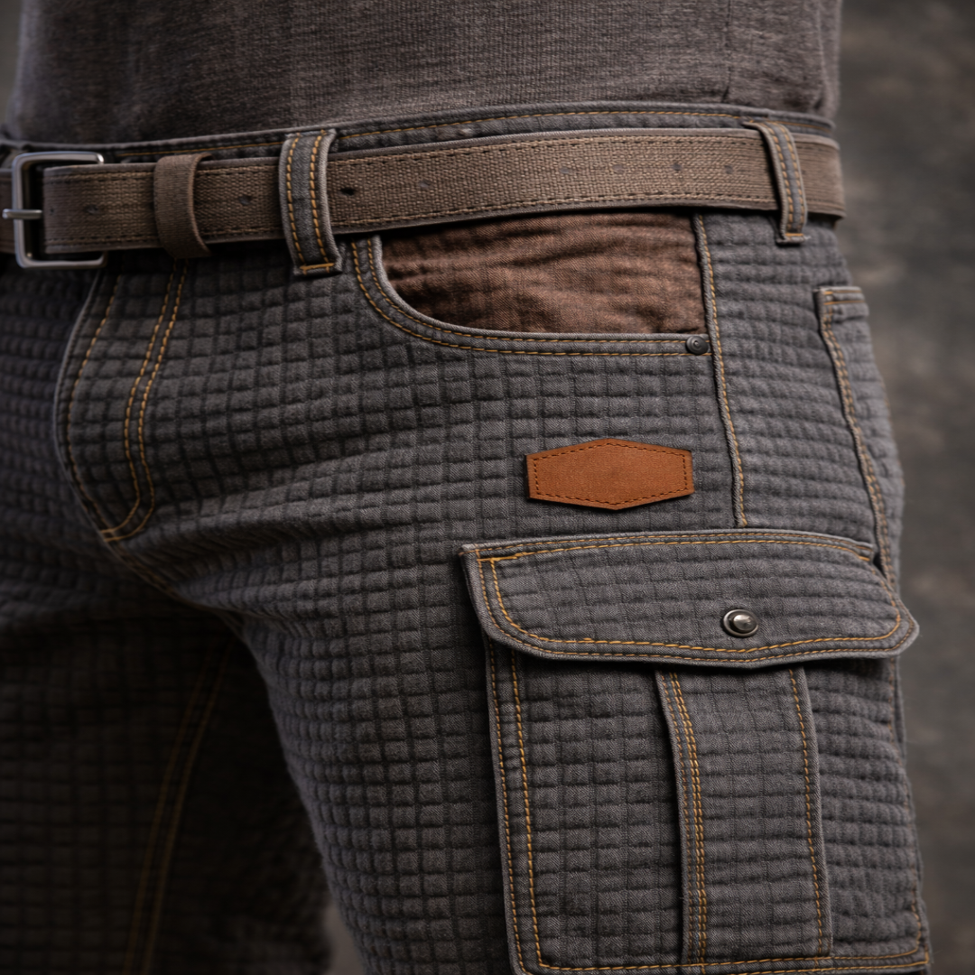 Victor | Pantaloni cargo trapuntati