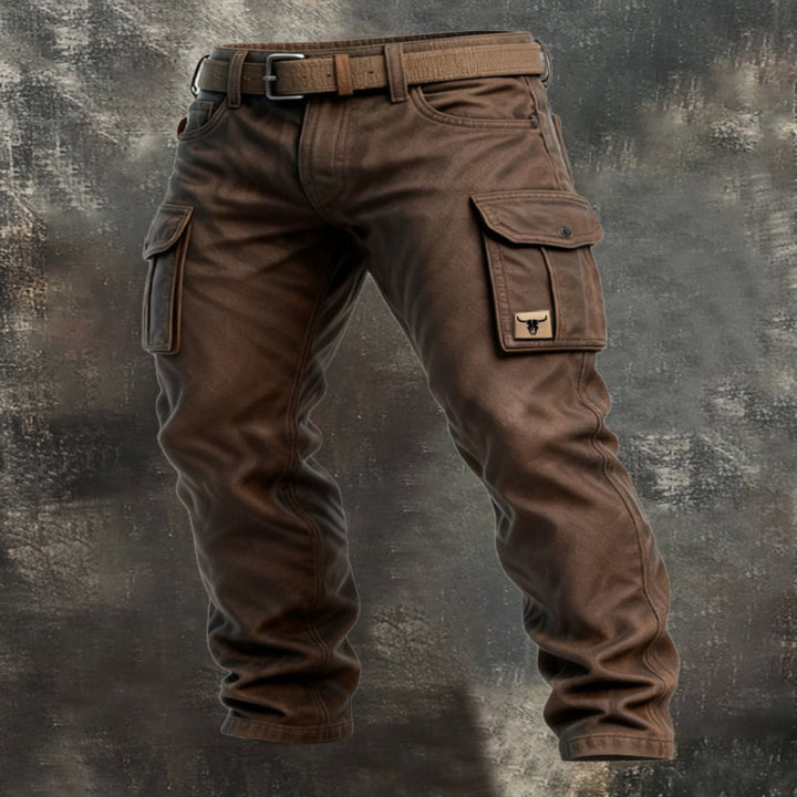 Leonard | Pantaloni cargo foderati
